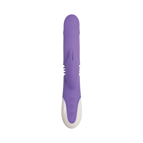 Vibrador Recargable Evolved Thick & Thrust Bunny - Placer Supremo