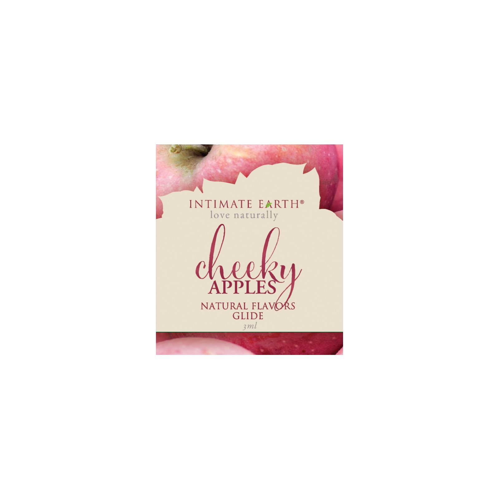 Deslizamiento Oral Cheeky Apples de Intimate Earth