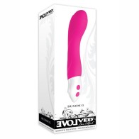 Vibrador Silicona G-Spot Recargable Evolved Buxom G Rosa