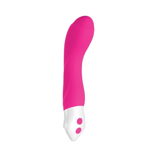 Evolved Buxom G Rechargeable Silicone G-Spot Vibrator Pink