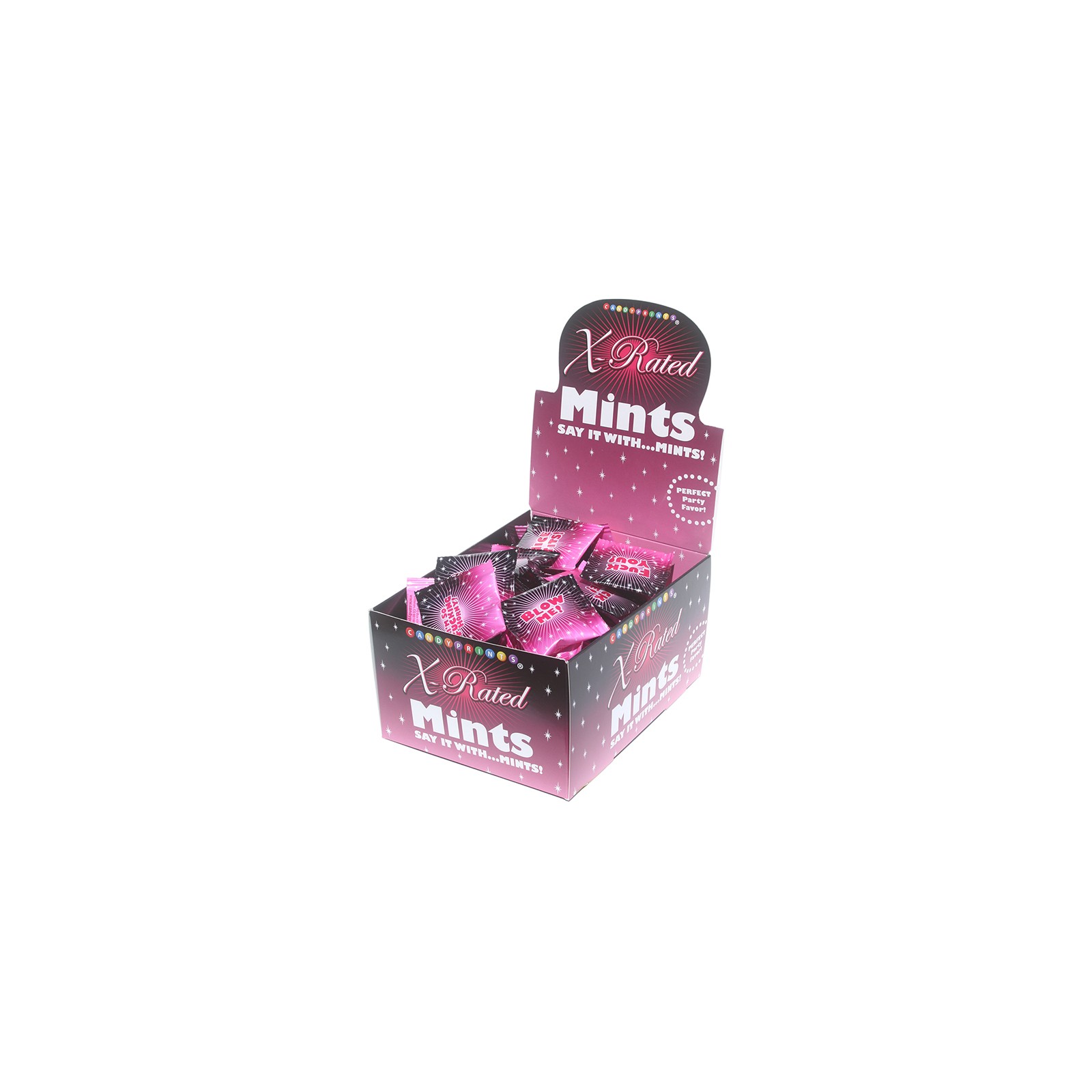 X-Rated Amuse Mints DP (25pc) - Caramelos Divertidos para Fiestas