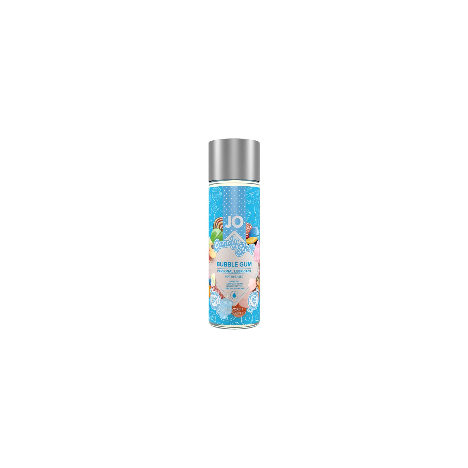 Lubricante Sabor Chicle JO Candy Shop 2 oz - Diversión Dulce