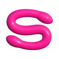 Pipedream Classix Double Whammy Flexible Dildo in Pink