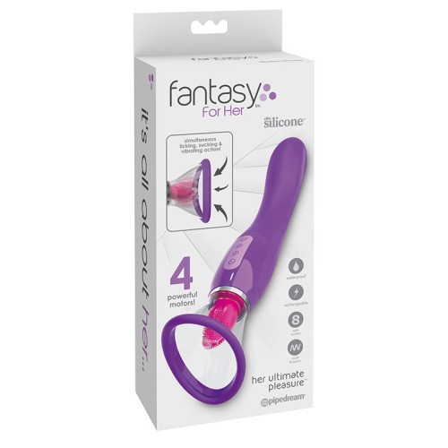 Pipedream Fantasy For Her Vibe with Licking and Suction