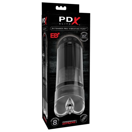 PDX Elite Extender Pro Bomba de Vacío Vibrante - Placer Personalizable