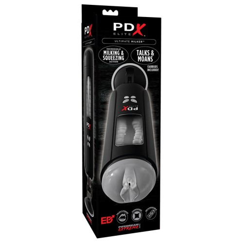 PDX Elite Ultimate Milker Gyrating Stroker - High-Tech Pleasure