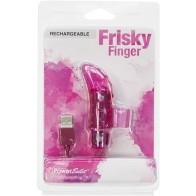 Frisky Finger Vibrator - Rechargeable Pleasure