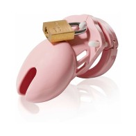 Cárcel de Castidad Masculina CB-6000S Rosa para Control de Placer