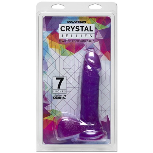 Cristales Jelly 7 in. Pene Realista