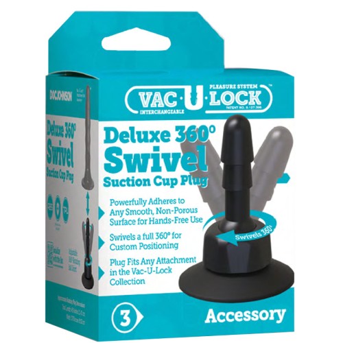 Vac-U-Lock Deluxe 360 Swivel Suction Cup