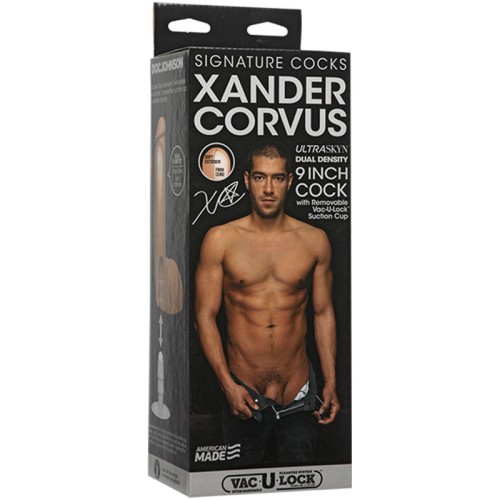 Pene Xander Corvus de 9 in. ULTRASKYN - Placer Realista