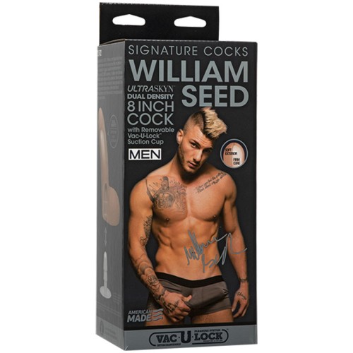 Signature Cocks William Seed 8in ULTRASKYN Cock with Suction Cup