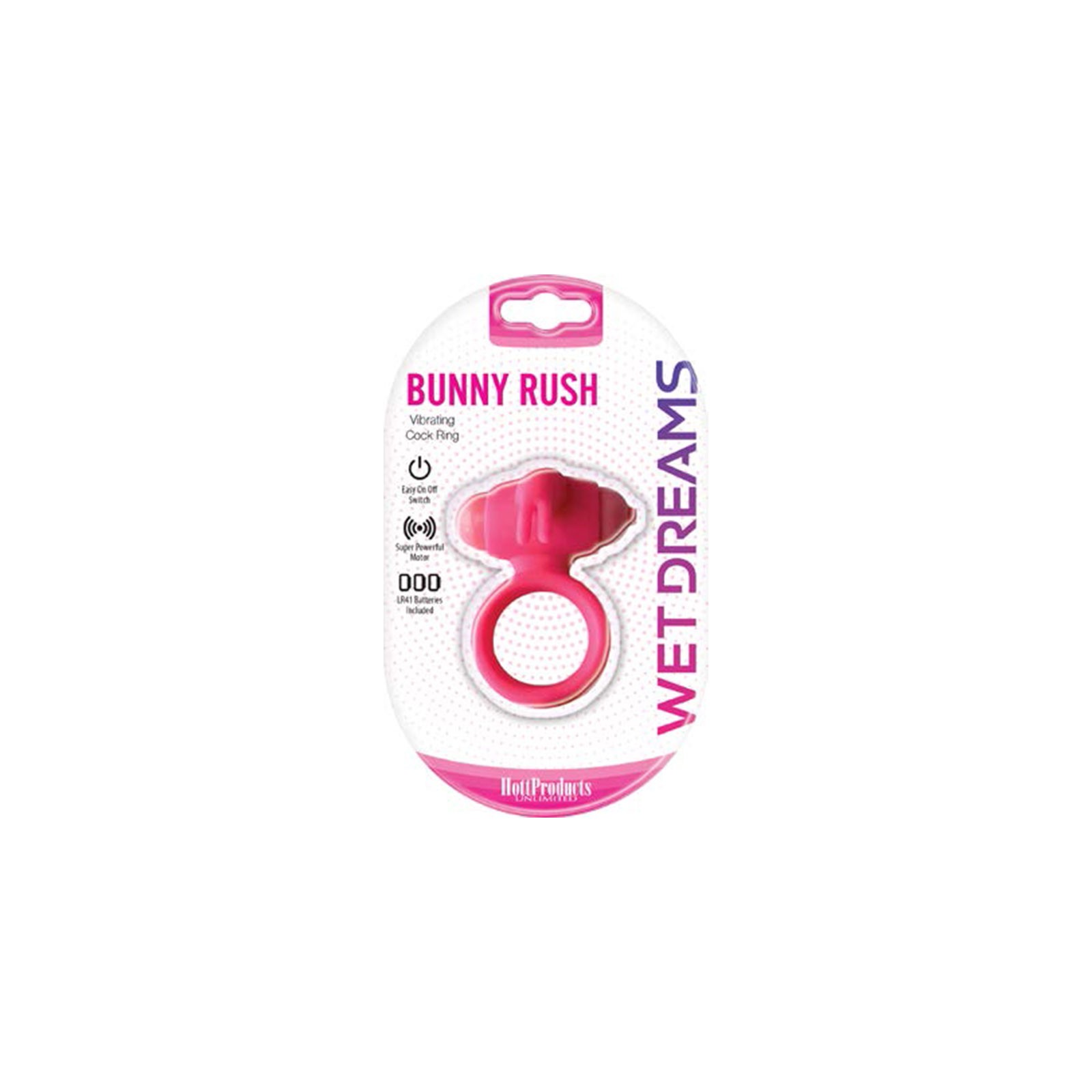 Anillo para el Pene Wet Dreams Bunny Rush Orgasmos Intensos