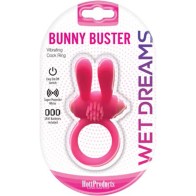 Wet Dreams Bunny Buster Cock Ring - Pink