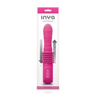 Buy INYA Deep Stroker Rechargeable Thrusting Vibrator Pink