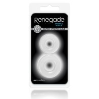 Anillos para el Pene Renegade Double Stack - Elásticos y Duraderos