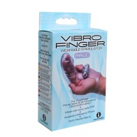 VibroFinger Masajeador Fálico para Dedos Púrpura - Sensación Definitiva