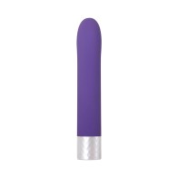 Vibrador Recargable Evolved Spark para Punto G Morado