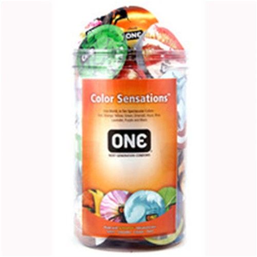 ONE Color Sensations Bowl of Condoms