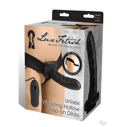 Dildo Hueco Vibrante Unisex Lux Fetish - Explora Juntos