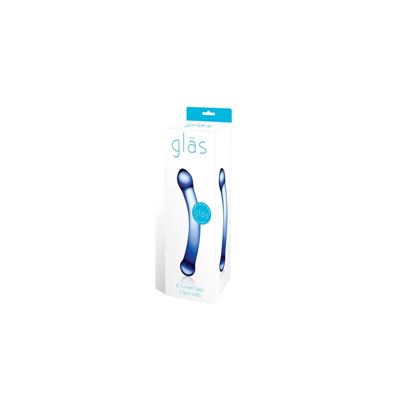 Dildo de Vidrio Curvado para G-Punto Glas