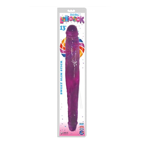 Curve Toys Lollicock Sweet Slim Stick Dual Ended Dildo