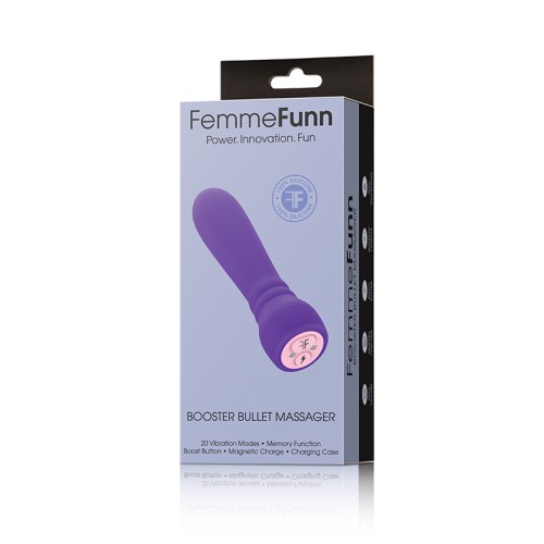 FemmeFunn Booster Bullet - Rechargeable Silicone Vibrator