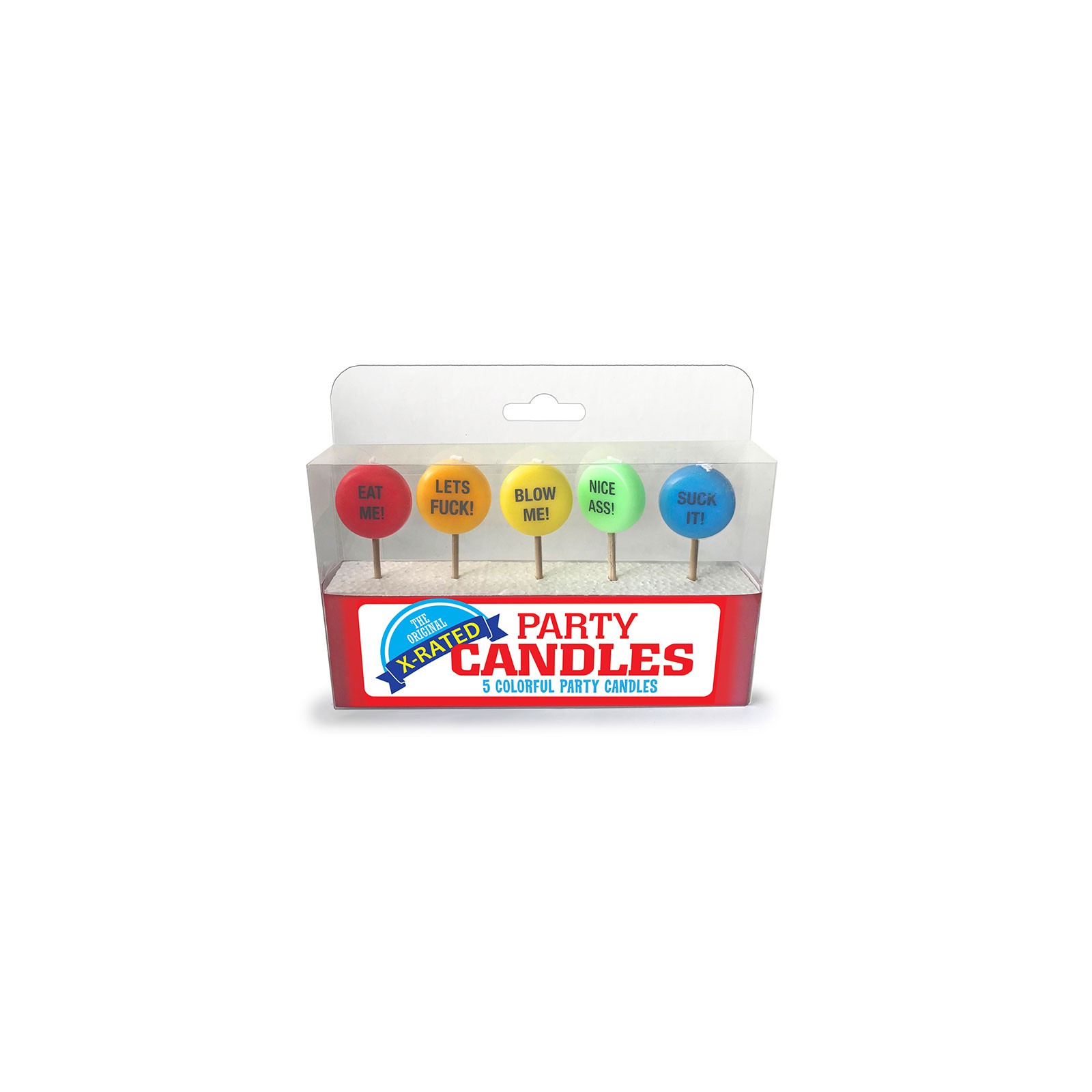 X-Rated Party Candles - Adult Celebration