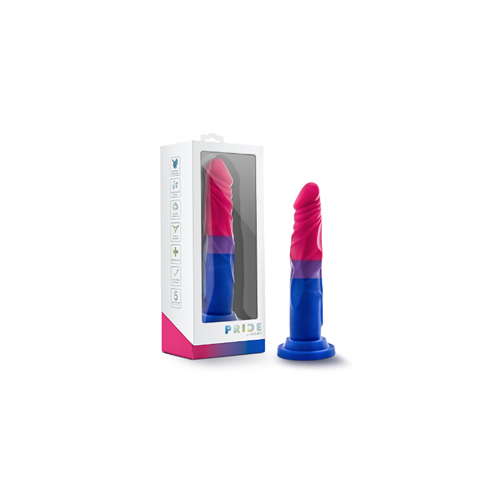 Avant Pride P8 Love 7.5 in. Silicone Dildo