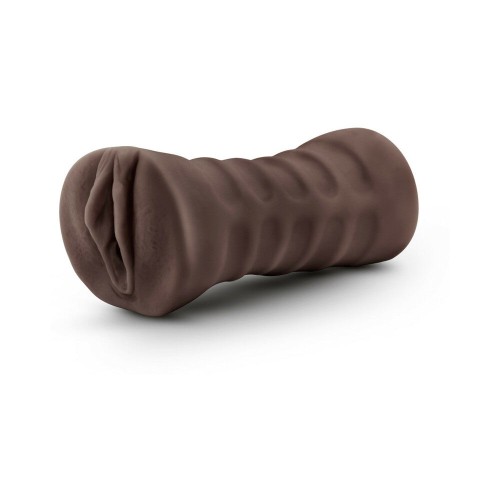 Hot Chocolate Brianna Vagina Stroker with Bullet Vibrator Brown - Pleasure Experience