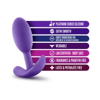 Plug Slim Púrpura Wearable Luxe - Vibraciones Silenciosas