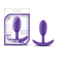 Luxe Wearable Vibra Slim Plug Purple