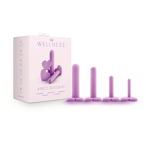 Kit de Dilatadores de Silicona de 4 Piezas Wellness