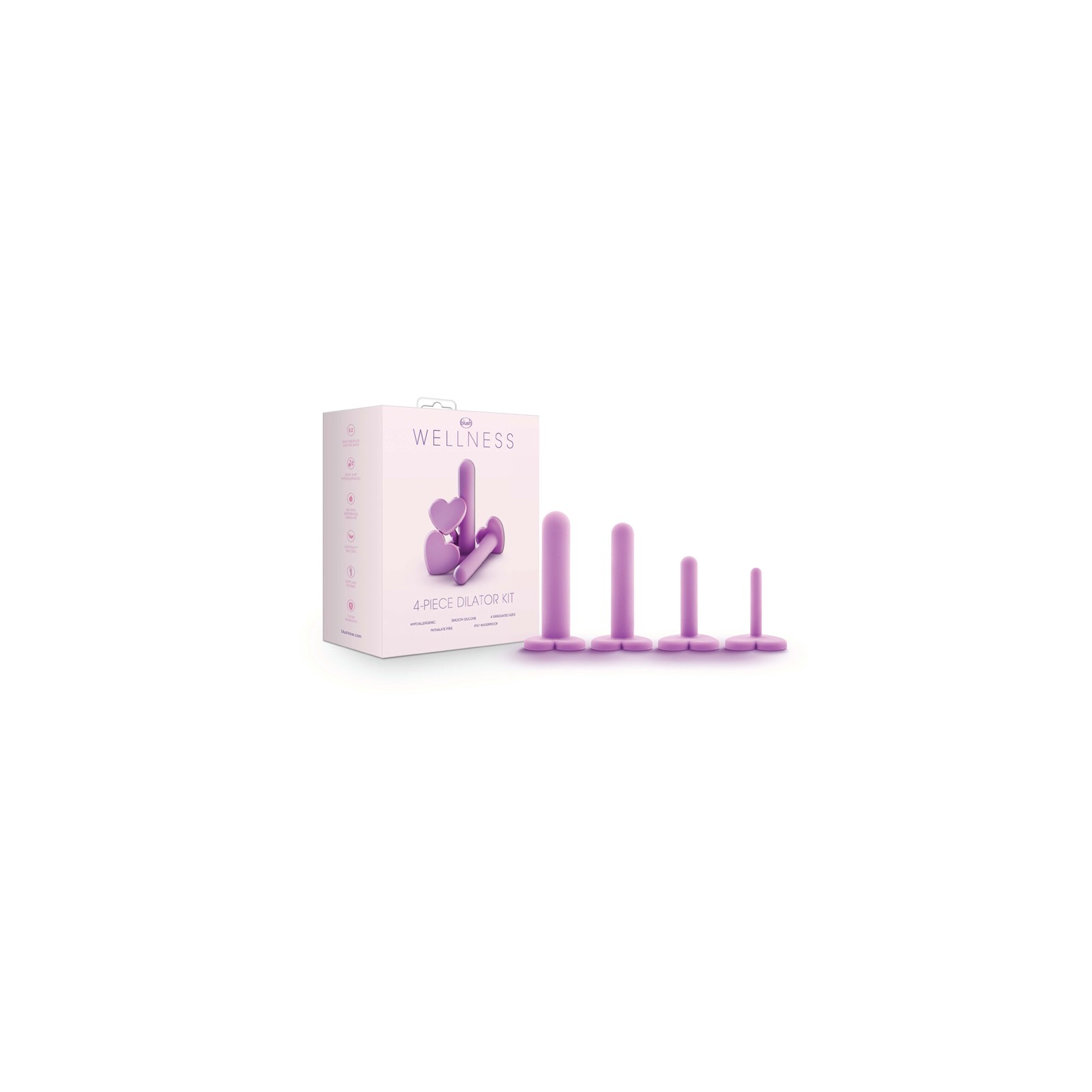 Wellness 4-Piece Silicone Dilator Kit