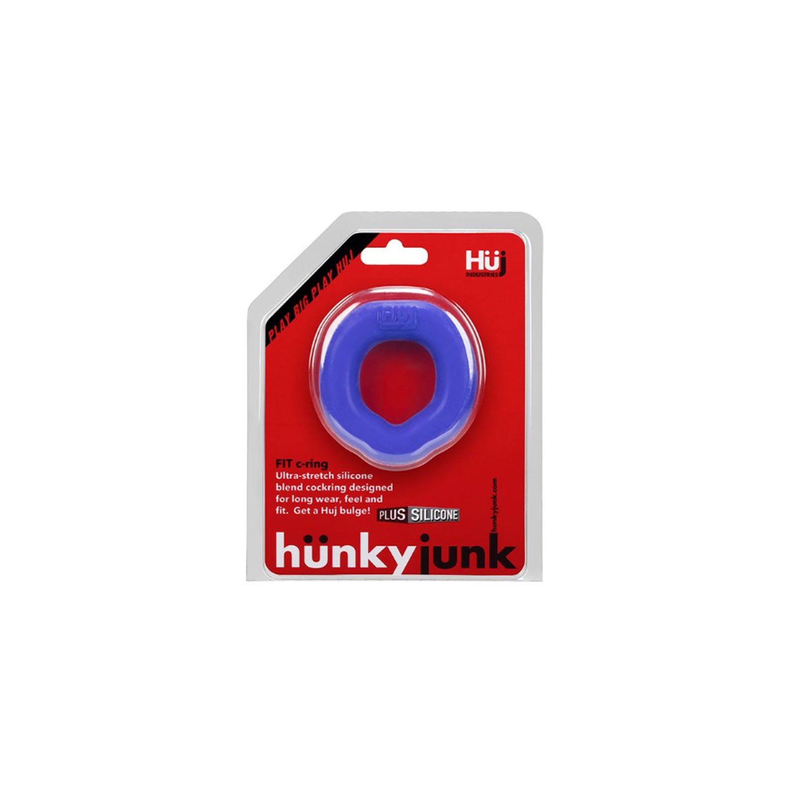 Hunkyjunk FIT Ergo C-Ring Cobalto