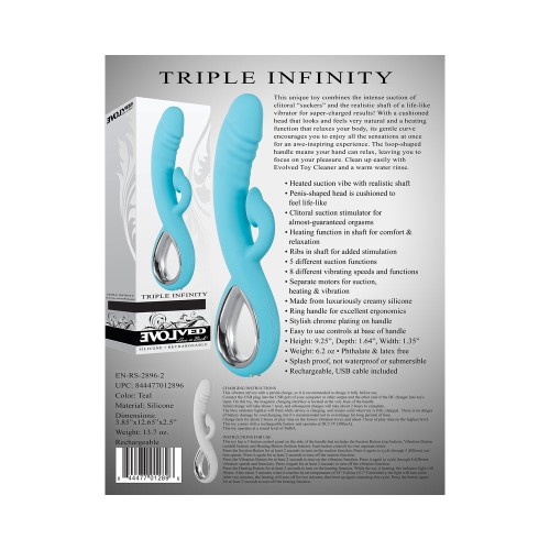 Evolved Triple Infinity Dual Stimulator Rechargeable