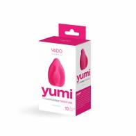 VeDO Yumi Rechargeable Finger Vibe in Foxy Pink