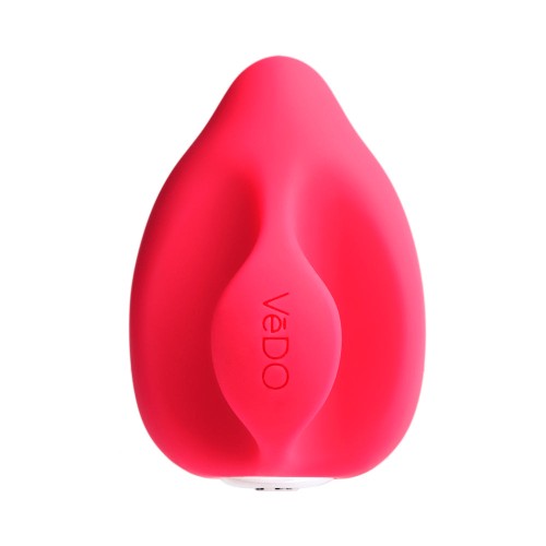 VeDO Yumi Rechargeable Finger Vibe in Foxy Pink