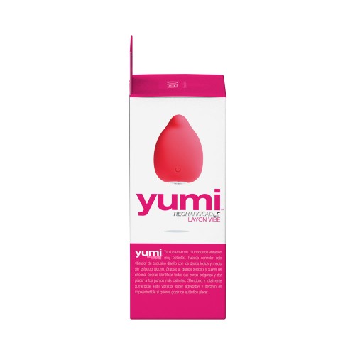 VeDO Yumi Rechargeable Finger Vibe in Foxy Pink