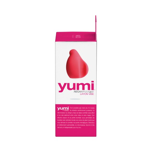 VeDO Yumi Rechargeable Finger Vibe in Foxy Pink