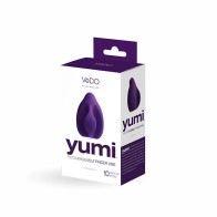 VeDO Yumi Rechargeable Finger Vibe Deep Purple