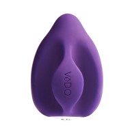 VeDO Yumi Vibrador de Dedo Recargable Púrpura Profundo