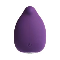 VeDO Yumi Vibrador de Dedo Recargable Púrpura Profundo