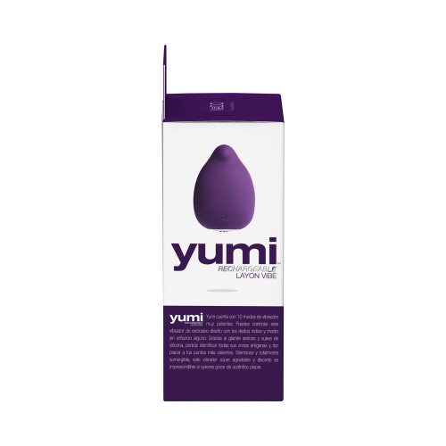 VeDO Yumi Rechargeable Finger Vibe Deep Purple