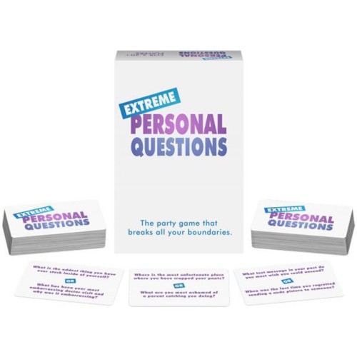 Extreme Personal Questions Game for Fun Gatherings