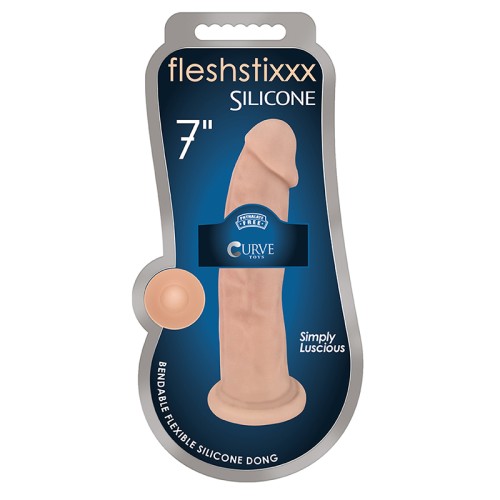 Dildo Silicona Posable FLESHSTIXXX para Placeres Versátiles