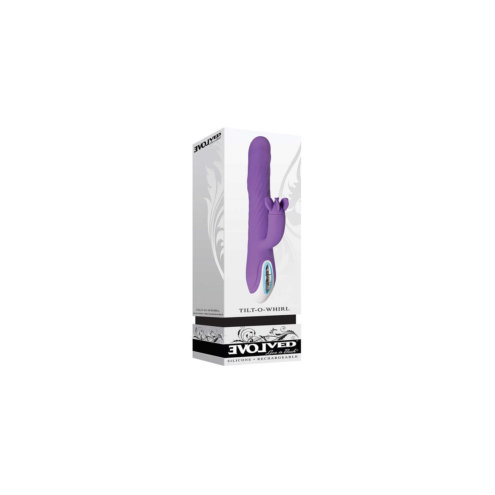 Vibrador de Estimulación Dual Evolved Tilt-O-Whirl