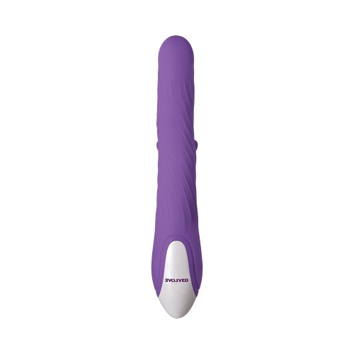 Evolved Tilt-O-Whirl Dual Stimulation Vibrator