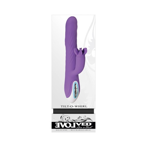 Vibrador de Estimulación Dual Evolved Tilt-O-Whirl