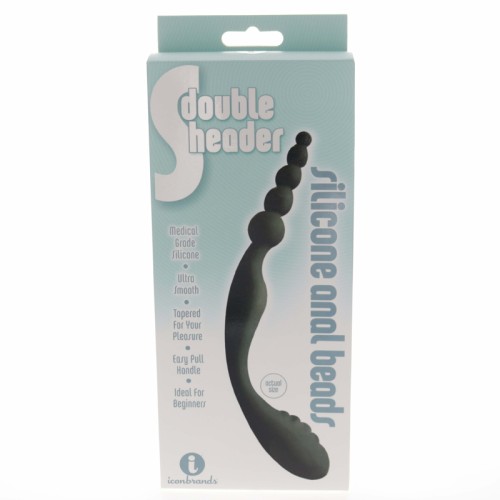 The 9's S-Double Header Anal Beads